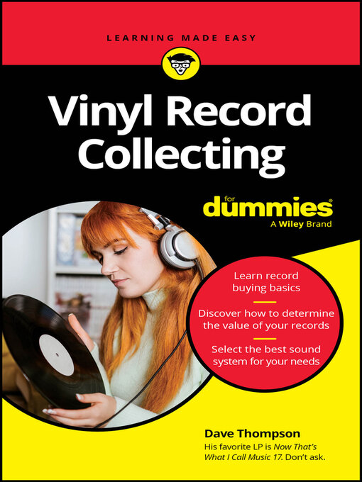 Title details for Vinyl Record Collecting For Dummies by Dave Thompson - Available